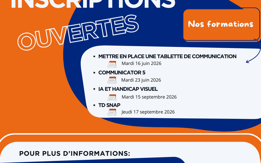 Nouvelles formations au programme !